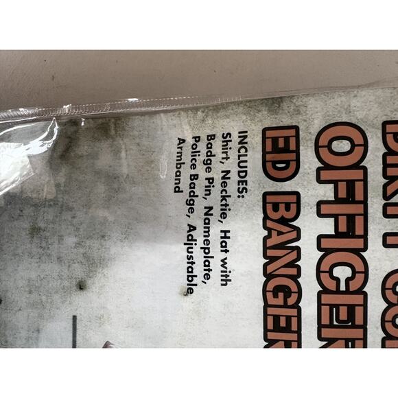 Spirit Halloween Dirty Cop ED Banger Costume- Size Medium - Picture 4 of 4